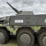 Patria та Rheinmetall представили прототип самохідного міномета на базі ББМ Boxer