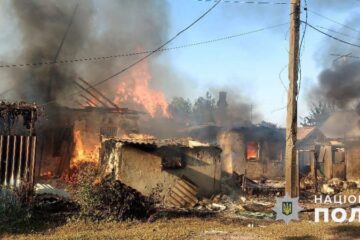 Через російські обстріли на Донеччні зафіксували 140 руйнувань