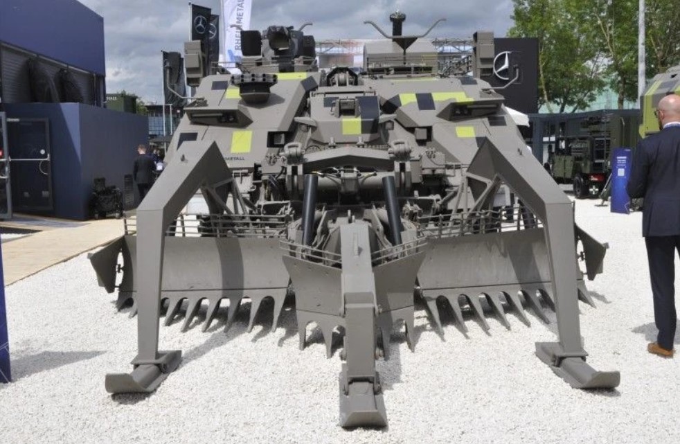 Броньована тактична машина розмінування Keiler Next Generation (NG). Фото: Rheinmetall