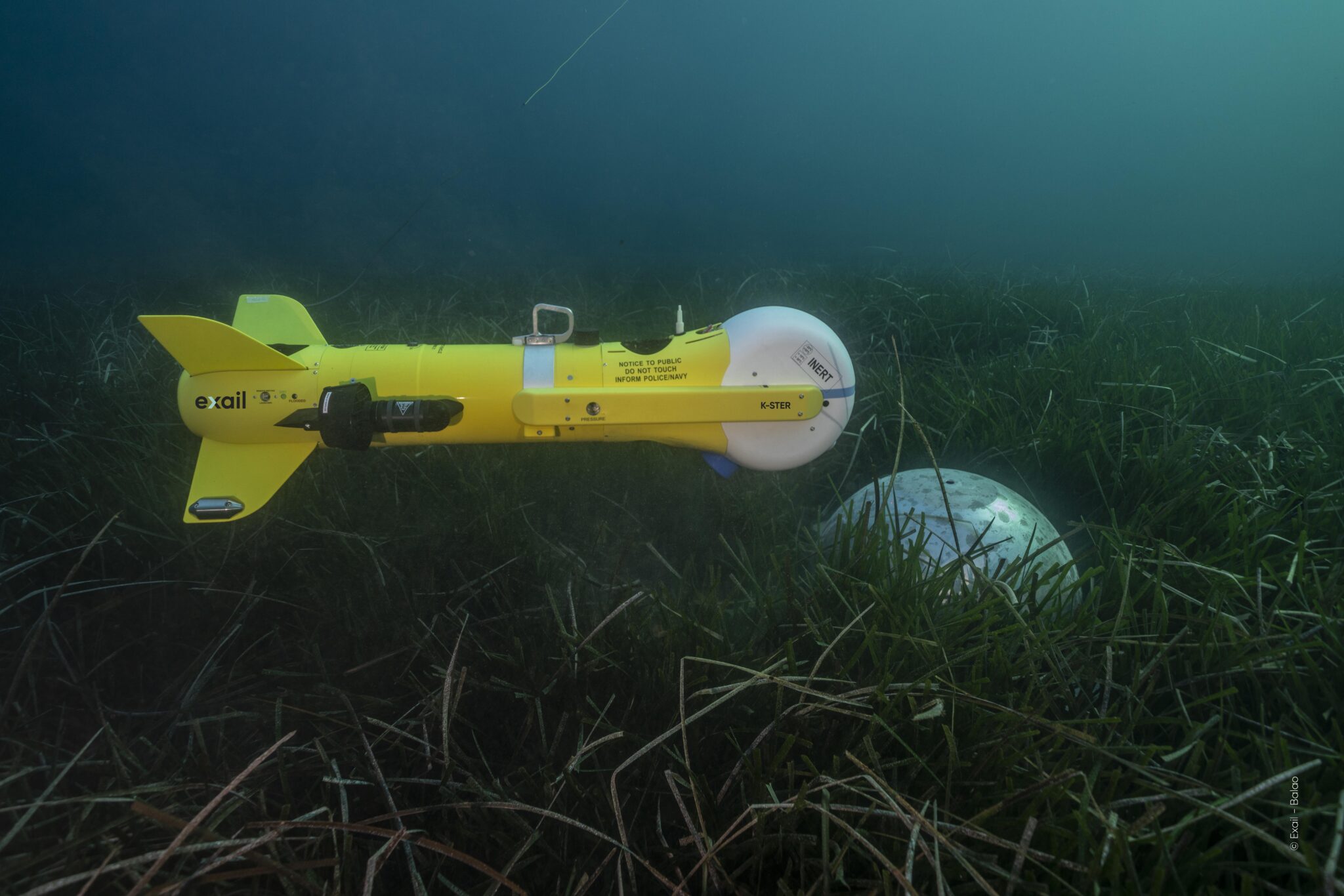 Підводний безпілотник K-STER C для нейтралізації морських мін. Фото: Exail Robotics Belgium