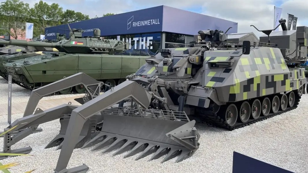 Броньована тактична машина розмінування Keiler Next Generation (NG). Фото: Rheinmetall