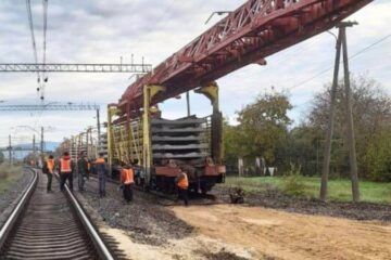 Укрзалізниця виконала частину робіт із будівництва євроколій на ділянці Чоп – Ужгород