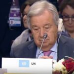 Гутерреш на саміті BRICS закликав до встановлення справедливого миру в Україні