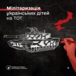 Окупаційна влада проводить системну мілітаризацію українських дітей на ТОТ