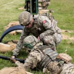 У Генштабі показали, як австралійські інструктори навчають воїнів ЗСУ в Британії