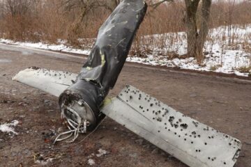 У Повітряних Силах ЗСУ показали збиту в центрі України ракету