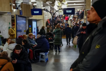 Під час ракетної атаки росіян в метро Києва укривалися майже 26 тисяч людей