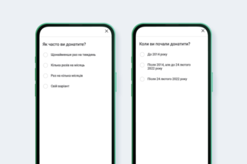 «Київ Цифровий» запустив опитування про волонтерську діяльність і донейти