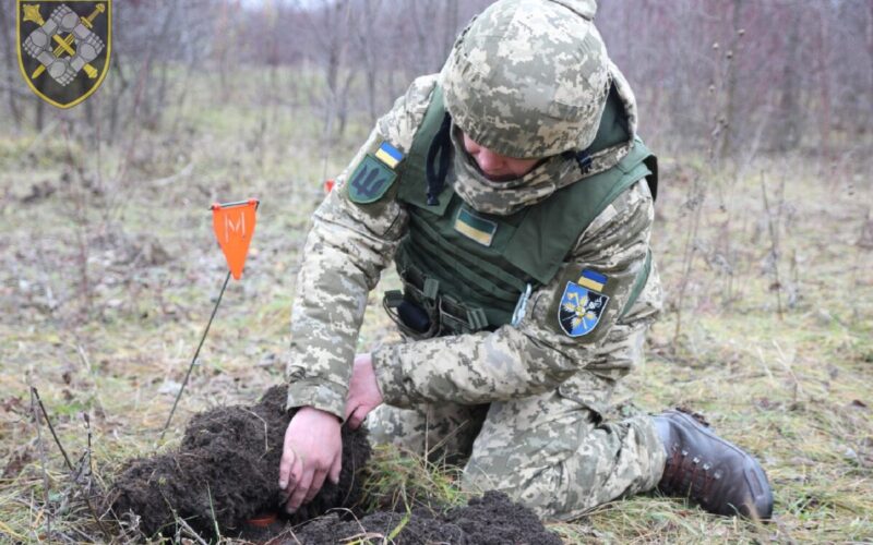 За тиждень сапери Міноборони вилучили 1085 вибухонебезпечних предметів