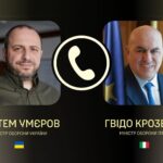 Рустем Умєров подякував Італії за підтримку та очікує нові поставки зброї