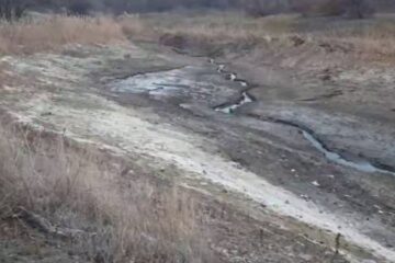 Маріупольська міськрада: водосховище біля Маріуполя критично обміліло