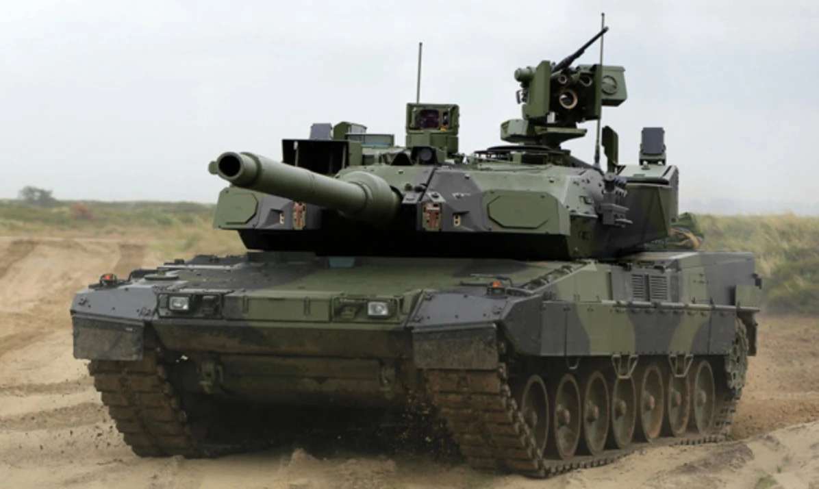 Основний бойовий танк Leopard 2A7A1 із системою активного захисту Trophy (APS). Фото: Міноборони Німеччини