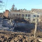 На Харківщині уламки ворожого дрона впали на територію підприємства