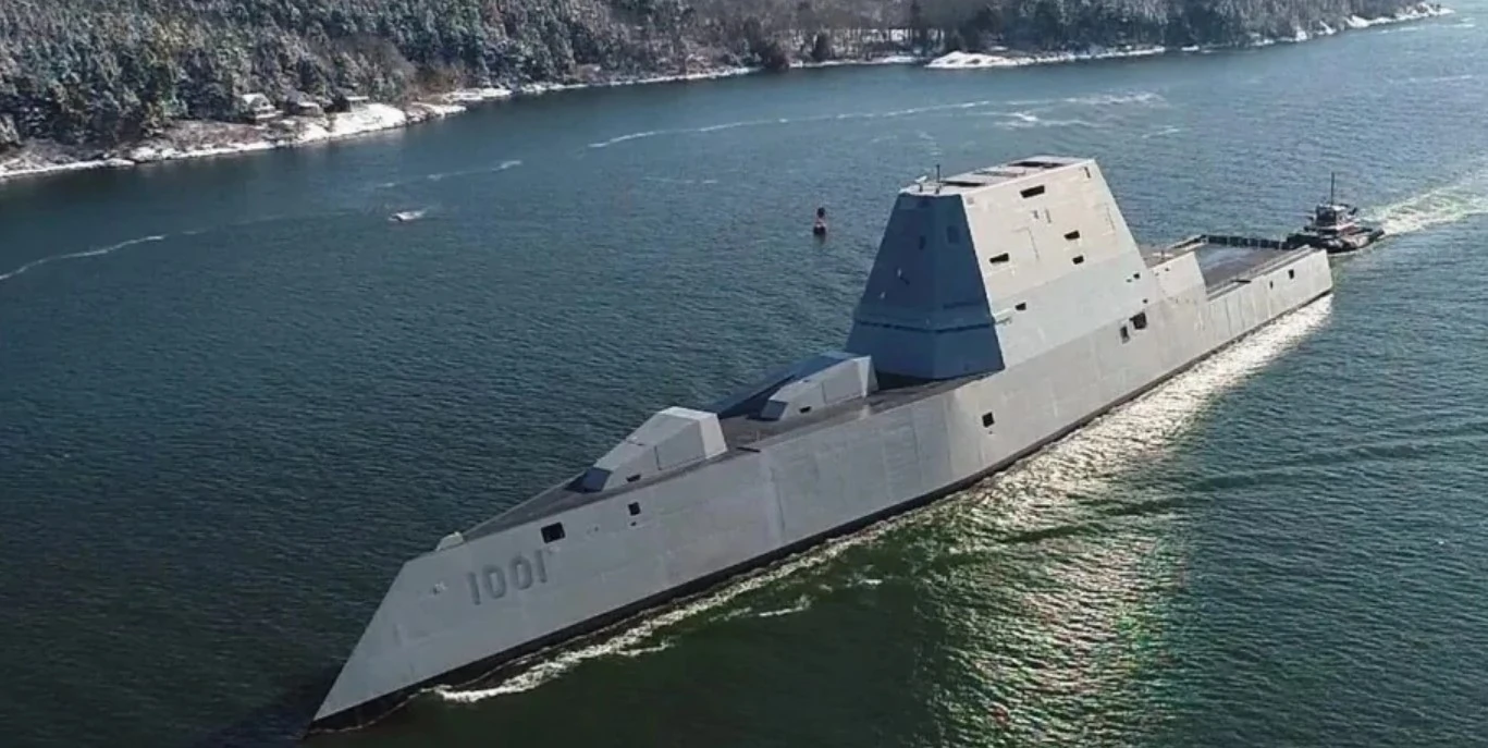 Американський есмінець USS Zumwalt. Фото: US Navy