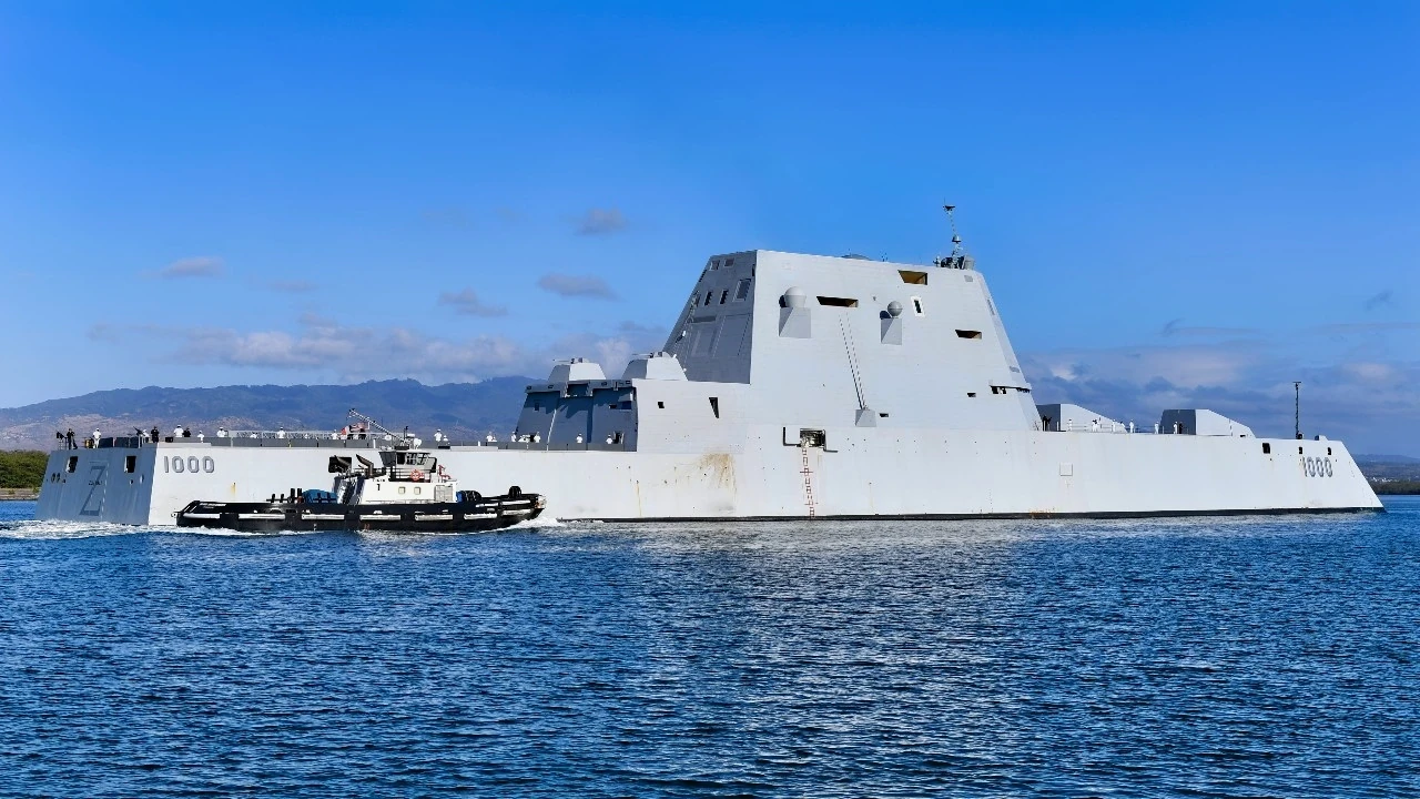 Американський есмінець USS Zumwalt. Фото: US Navy