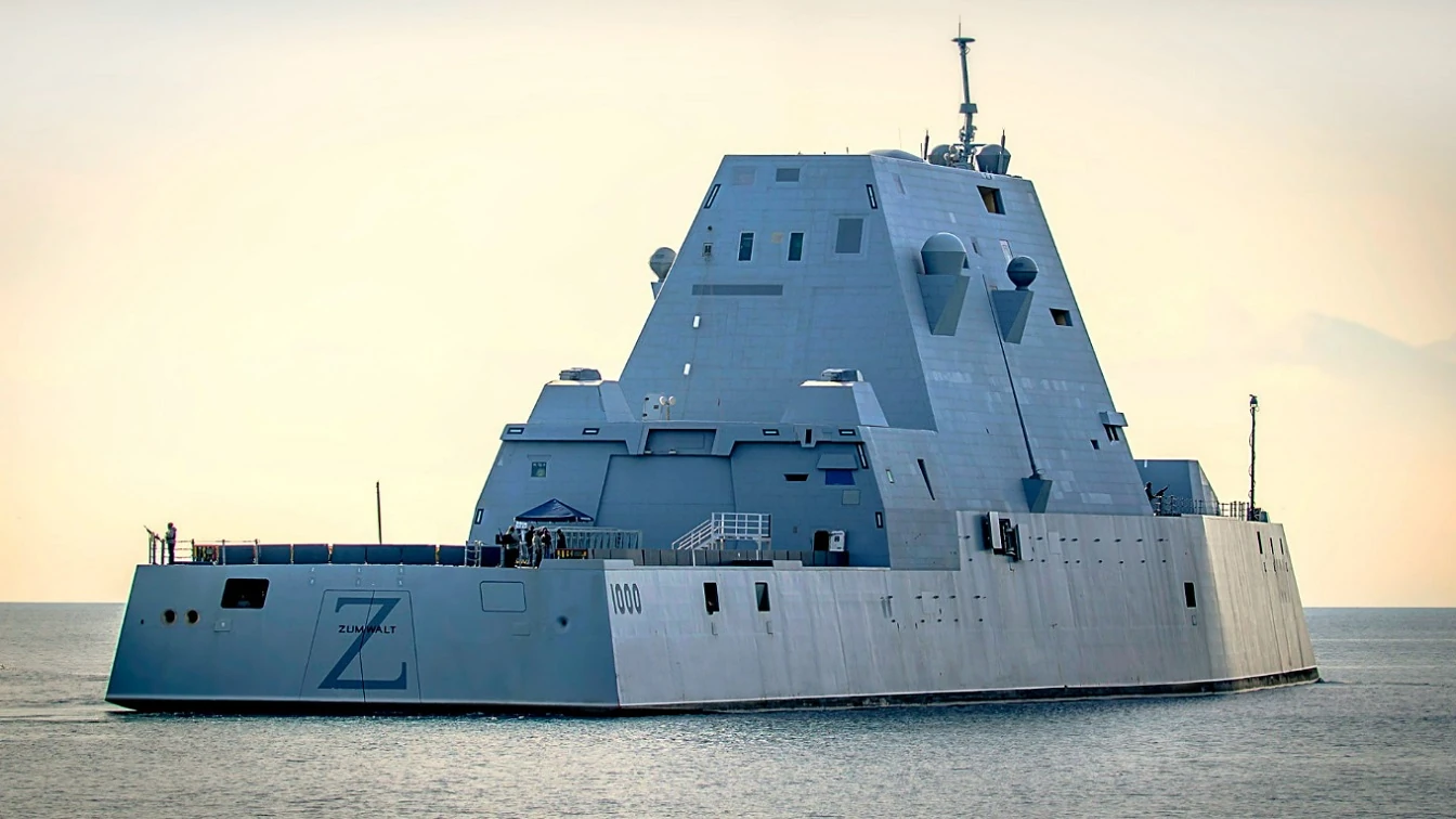 Американський есмінець USS Zumwalt. Фото: US Navy