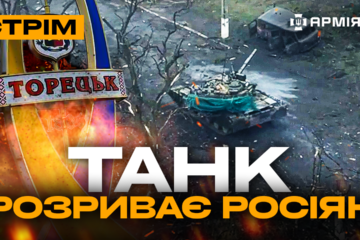 «Азов» зачищає окупантів під Торецьком, ліс спаленої техніки росіян: стрім із прифронтового міста