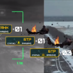 На Куп’янщині наші бійці знищили колону ворожої бронетехніки