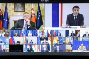 ​Лідери країн ЄС провели відеоконференцію перед екстреним самітом 6 березня