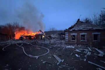 На Харківщині внаслідок нічної атаки ворожих дронів постраждали п’ятеро людей