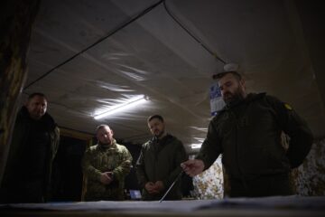 Володимир Зеленський відвідав командний пункт тактичної групи «Покровськ»