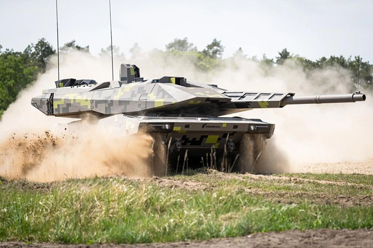 KF-51 Panther — майбутній основний бойовий танк італійської армії. Фото: Rheinmetall.