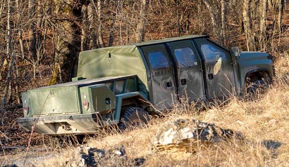 Прототип нового гібридного пікапа Next Generation Tactical Vehicle-Hybrid (NGTV-H). Фото: US Army/Capt Thomas McCarty