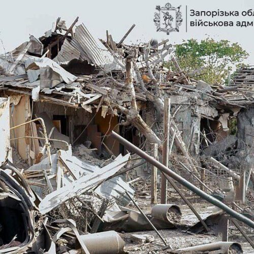 Війська рф за добу понад 600 разів обстріляли Запорізьку область, є поранена