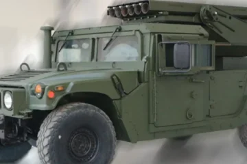 Нацгвардія показала 122-мм РСЗВ на базі Humvee