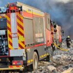 У Житомирі відучора горить полігон побутових відходів, мешканців просять обмежити перебування на відкритому повітрі