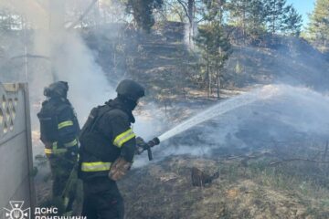 ДСНС: росіяни 57 разів обстріляли Донеччину, виникли пожежі