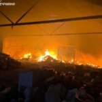 Російські окупанти атакували дронами будівельну базу у Слов’янську на Донеччині