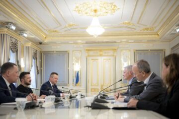 Зеленський зустрівся з головою ОЕСР. Говорили про посилення аграрного сектору України