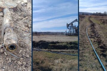 На Сумщині ліквідували незаконну врізку в нафтопровід на Великобубнівському родовищі