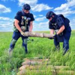 На Кіровоградщині сапери ДСНС вилучили 6 фугасних мін часів Другої світової війни