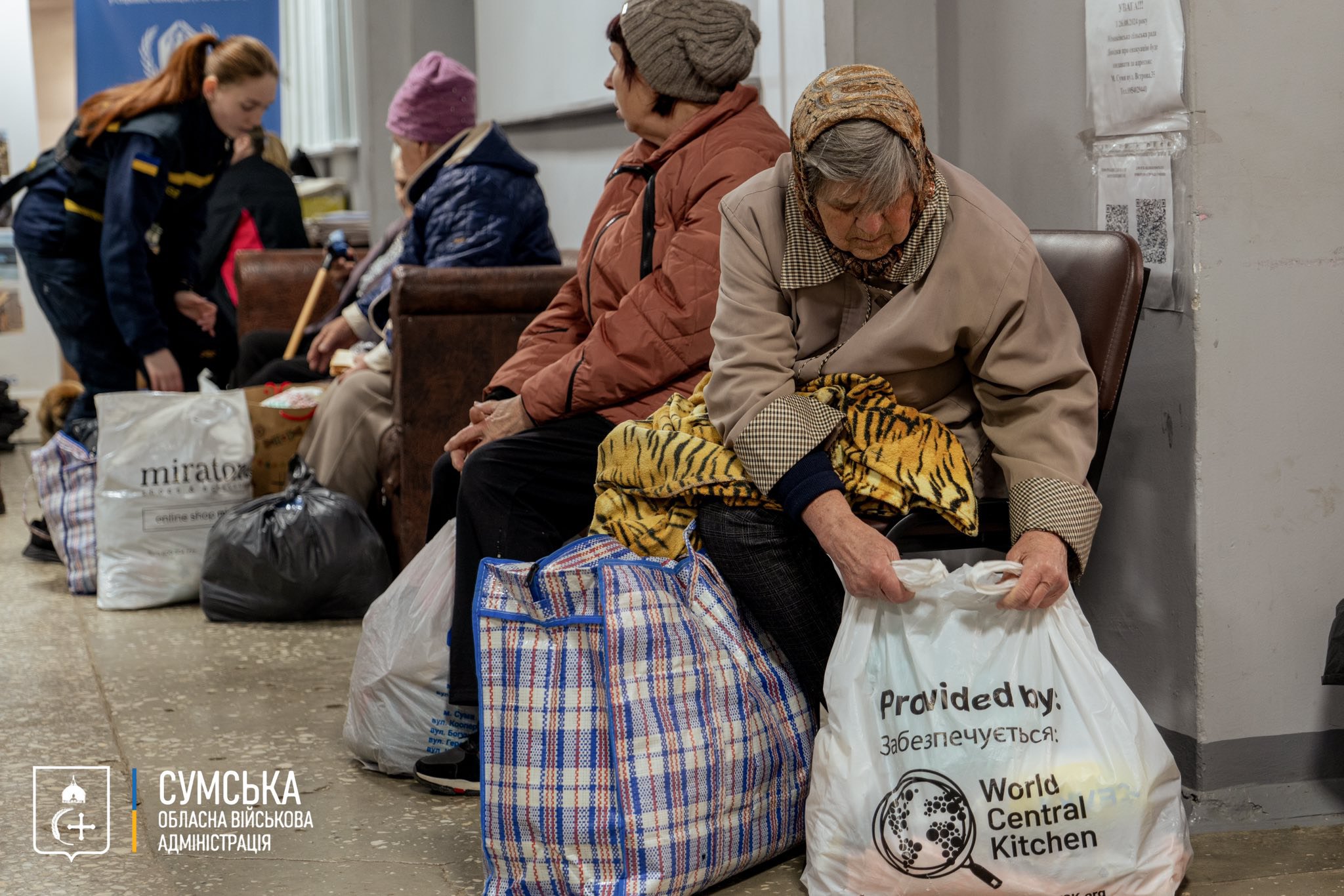 Евакуація на Сумщині.