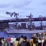 Унаслідок зіткнення корабля ВМС Мексики із Бруклінським мостом загинули двоє людей