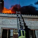Рятувальники ліквідували масштабні пожежі після російських обстрілів
