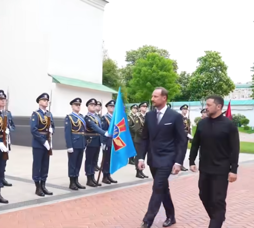 Зеленський обговорив із Кронпринцом Норвегії Гоконом посилення енергетичної стійкості