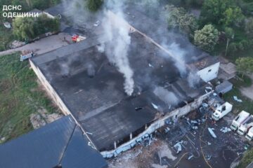 На Одещині внаслідок атаки безпілотників зруйноване відділення Нової Пошти