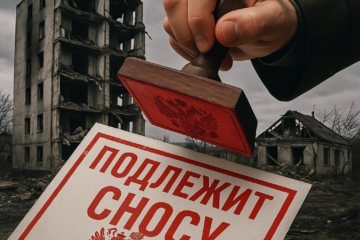 Окупаційна «допомога» — бульдозером: замість відбудови на Луганщині готують масовий знос