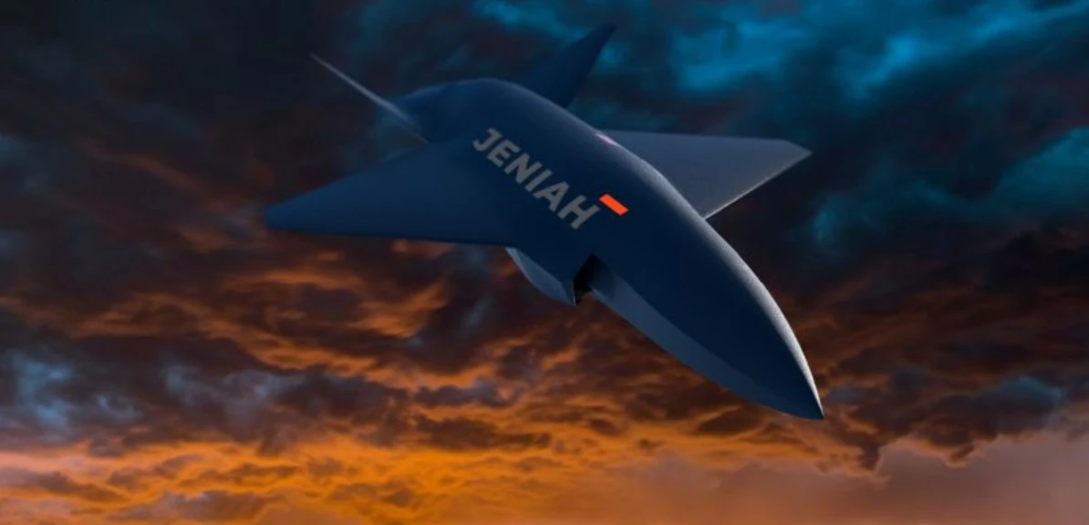 Ударний дрон JENIAH UCAV. Візуалізація EDGE