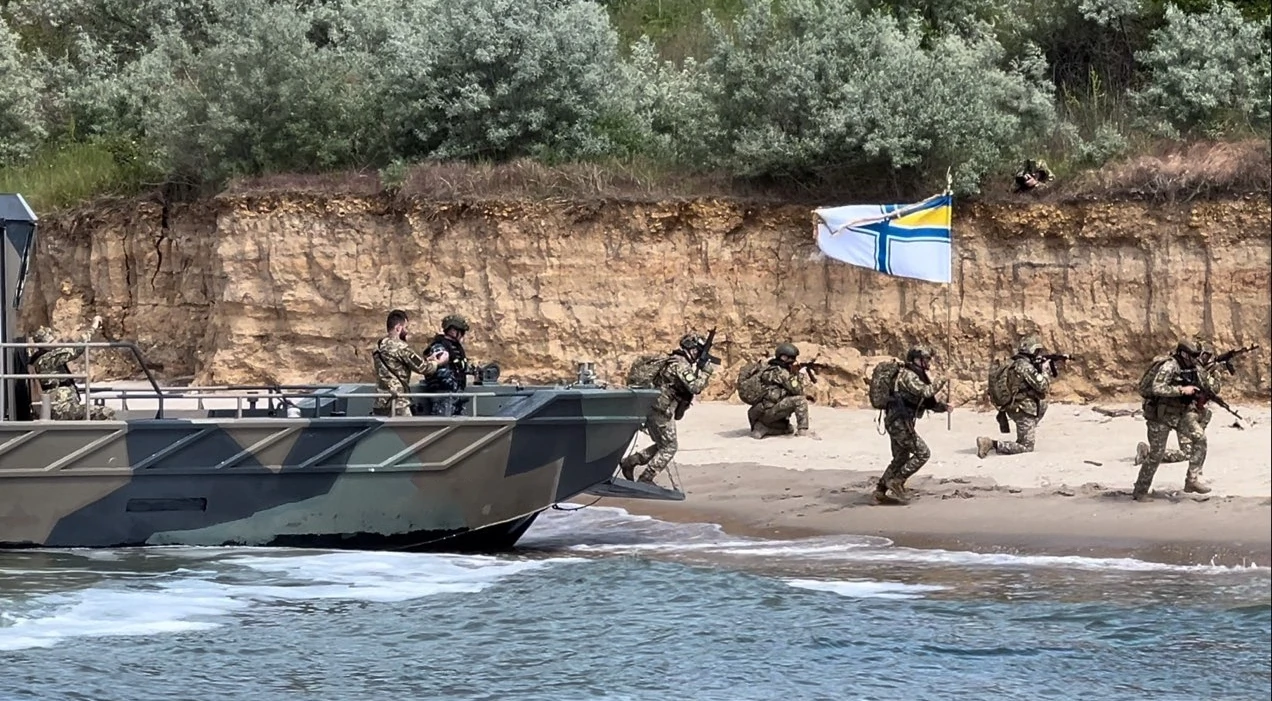 Навчання підрозділів морської піхоти ВМС ЗСУ. Фото: ВМС ЗСУ