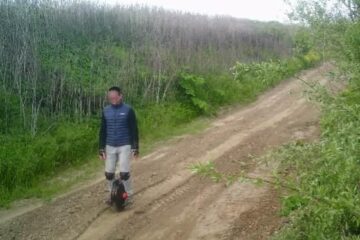 «Прогулянка» на моноколесі до Словаччини: прикордонники затримали порушника кордону