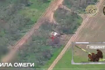 «Крила Омеги» вполювали ворожу гаубицю Гіацинт-Б