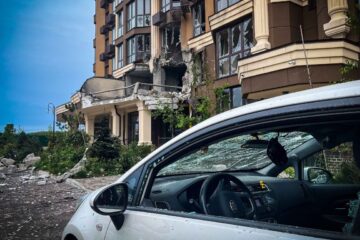Володимир Зеленський розповів подробиці російського удару по Києву