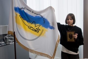 Бойовий український літак став новим символом київського ліцею