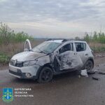 Ворог завдав удару по цивільному автомобілю на Харківщині, постраждали троє жінок