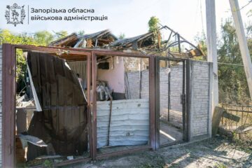 Війська рф обстріляли 15 населених пунктів Запорізької області
