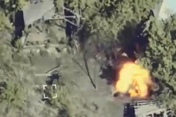 Кара з неба — наші бійці знищили гармату росіян, яка обстрілювала Сумщину